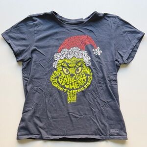 Life is Good Dr. Seuss The Grinch T-shirt Large